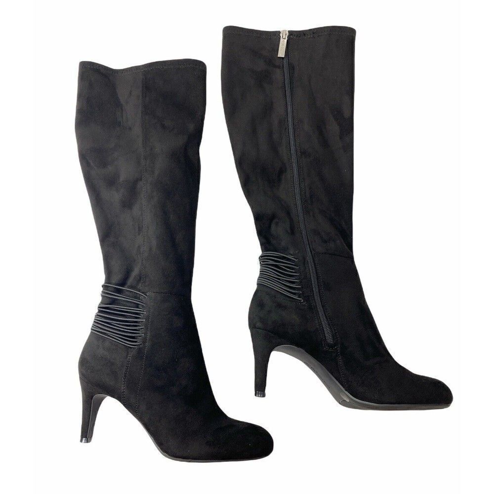 Bcbgeneration Rozz Stretch Tall Boot With Cord Tr… - image 1